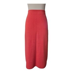 Sezane Coral Midi Skirt